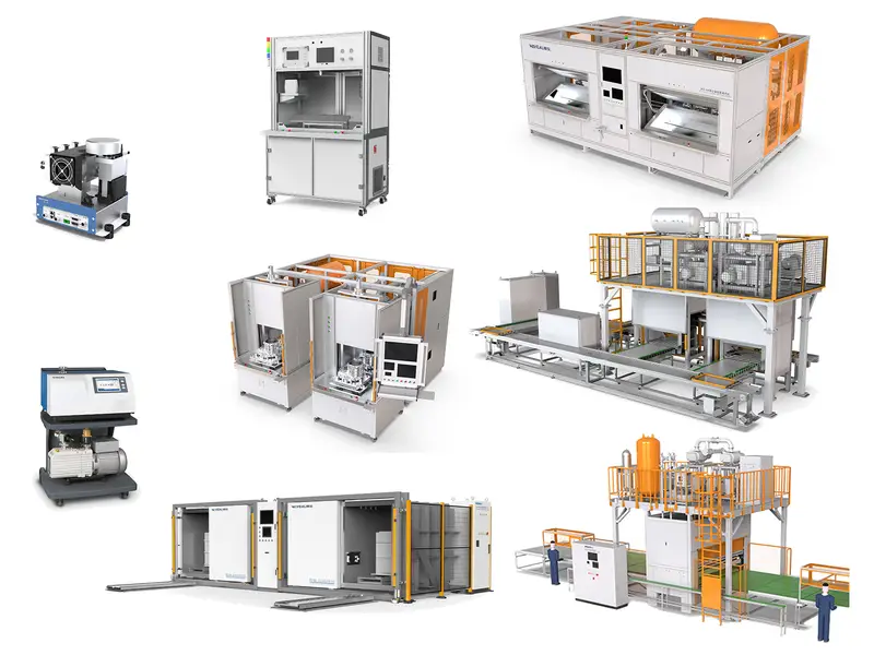 Wayeal helium leak detection systems for industrial production testing