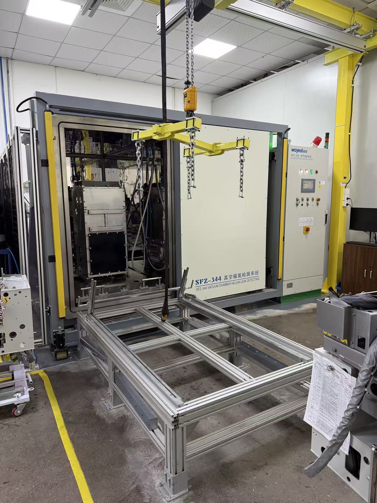 SFZ-344 RMU Helium Leak Detection System
