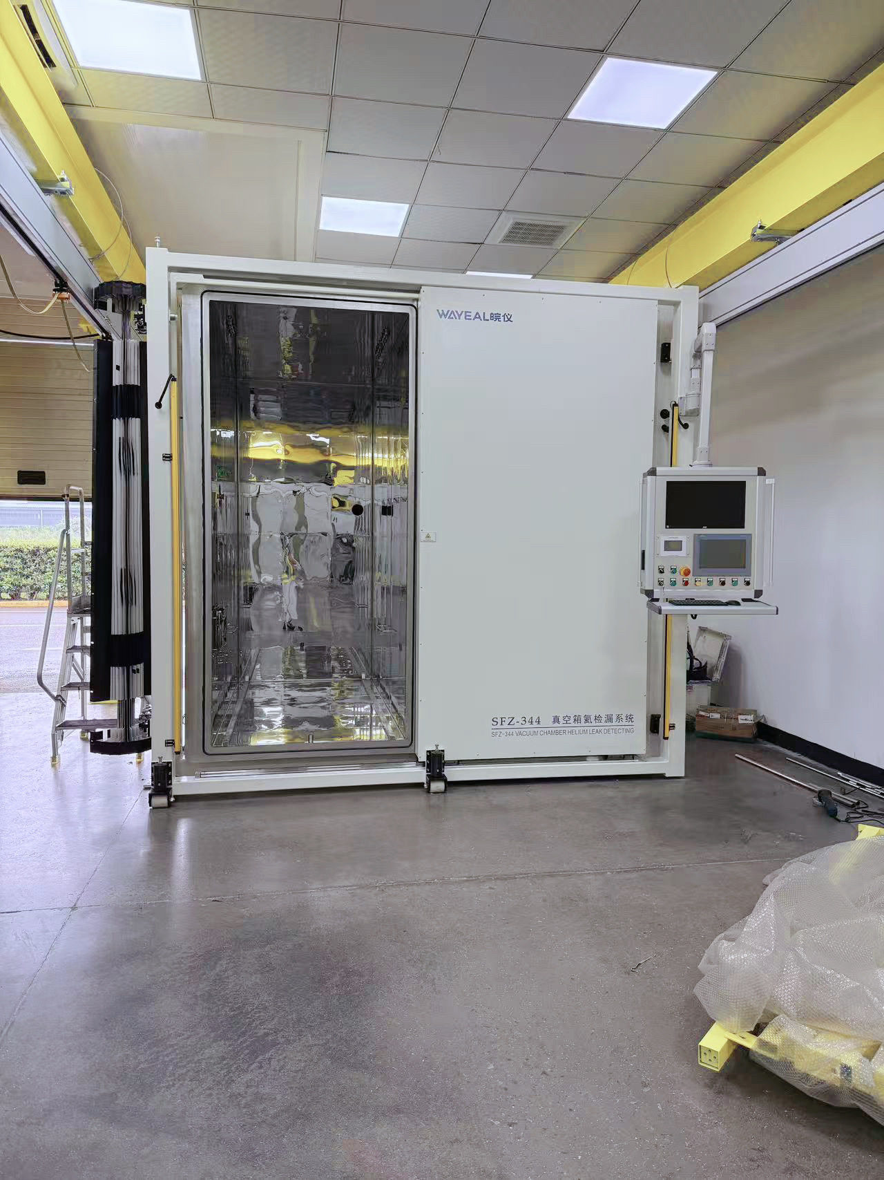 SFZ-344 RMU helium leak detection system for gas-insulated electric power equipment second machine photo